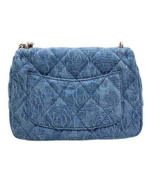 CHANEL（シャネル）CHANEL (シャネル) カメリア デニム ミニマトラッセ インディゴ サイズ:ミニ/miniの古着・服飾アイテム