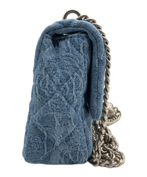 CHANEL（シャネル）CHANEL (シャネル) カメリア デニム ミニマトラッセ インディゴ サイズ:ミニ/miniの古着・服飾アイテム