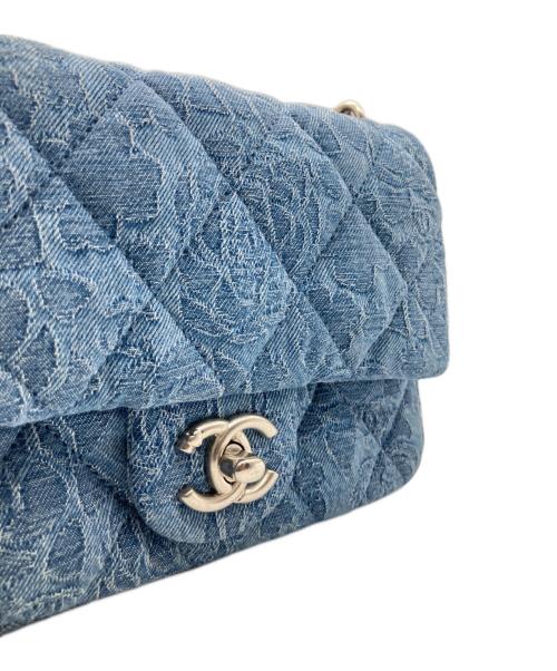 CHANEL（シャネル）CHANEL (シャネル) カメリア デニム ミニマトラッセ インディゴ サイズ:ミニ/miniの古着・服飾アイテム