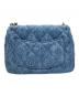 CHANEL (シャネル) カメリア デニム ミニマトラッセ インディゴ サイズ:ミニ/mini：720000円