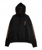 CHROME HEARTSクロムハーツ）の古着「ロゴパーカー」｜ブラック