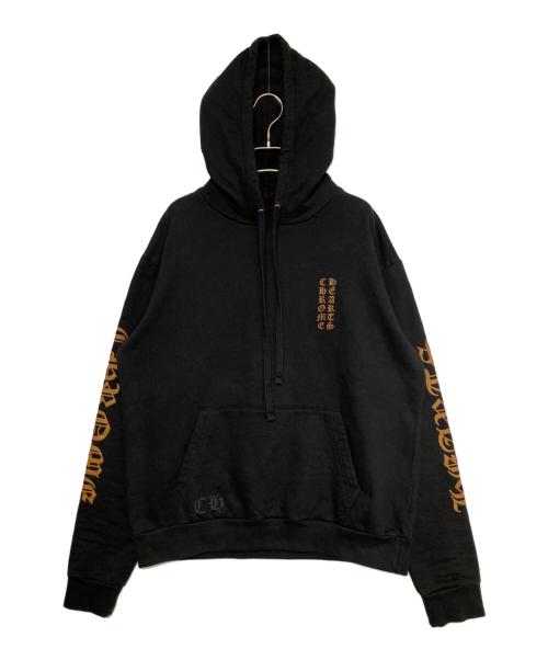CHROME HEARTS（クロムハーツ）CHROME HEARTS (クロムハーツ) ロゴパーカー ブラック サイズ:Sの古着・服飾アイテム