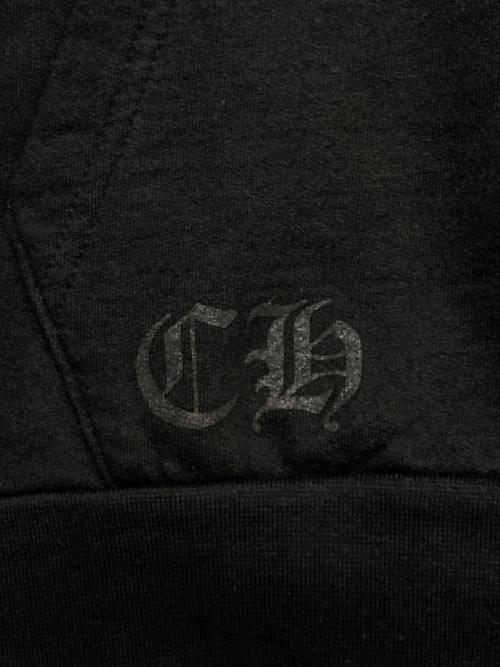 CHROME HEARTS（クロムハーツ）CHROME HEARTS (クロムハーツ) ロゴパーカー ブラック サイズ:Sの古着・服飾アイテム