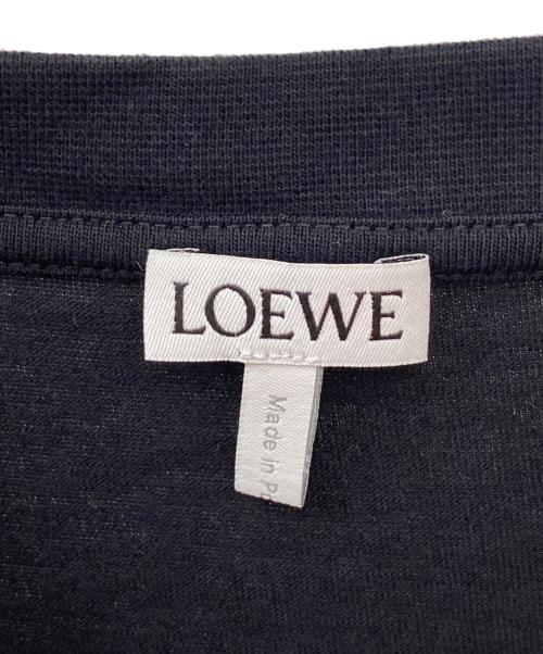 LOEWE（ロエベ）LOEWE (ロエベ) アナグラムロゴTシャツ ブラック サイズ:Sの古着・服飾アイテム