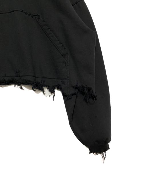 BALENCIAGA（バレンシアガ）BALENCIAGA (バレンシアガ) ユニティスポーツアイコンクロップドパーカー ブラック サイズ:3の古着・服飾アイテム