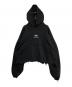 BALENCIAGA（バレンシアガ）の古着「ユニティスポーツアイコンクロップドパーカー」｜ブラック