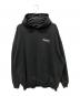 BALENCIAGA（バレンシアガ）の古着「BALENCIAGA POLITICAL CAMPAIGN HOODIE/キャンペーンロゴダメージパーカー」｜グレー