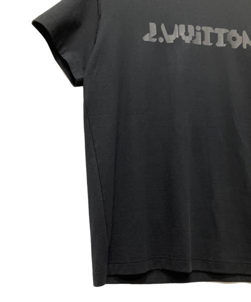LOUIS VUITTON（ルイ ヴィトン）LOUIS VUITTON (ルイ ヴィトン) テルモヒートリアクティブプリントTシャツ ブラック サイズ:Ｓの古着・服飾アイテム
