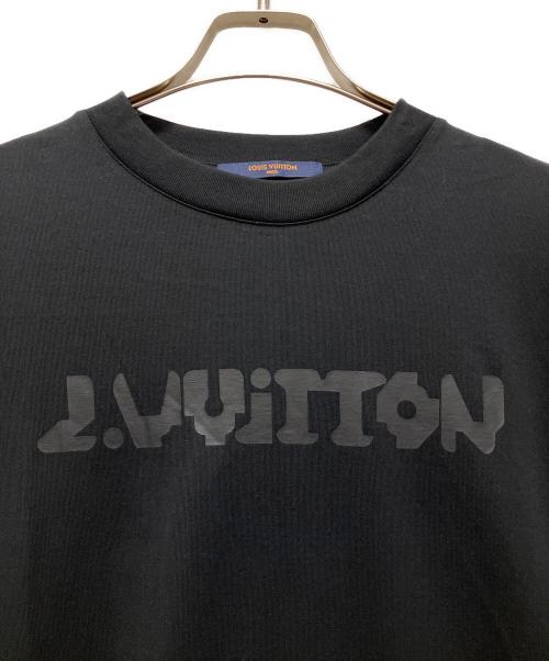 LOUIS VUITTON（ルイ ヴィトン）LOUIS VUITTON (ルイ ヴィトン) テルモヒートリアクティブプリントTシャツ ブラック サイズ:Ｓの古着・服飾アイテム