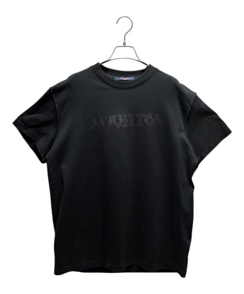 LOUIS VUITTON（ルイ ヴィトン）LOUIS VUITTON (ルイ ヴィトン) テルモヒートリアクティブプリントTシャツ ブラック サイズ:Mの古着・服飾アイテム