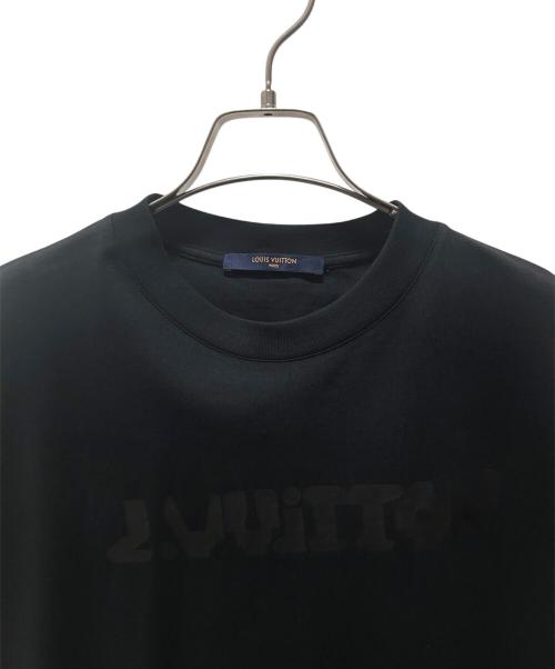 LOUIS VUITTON（ルイ ヴィトン）LOUIS VUITTON (ルイ ヴィトン) テルモヒートリアクティブプリントTシャツ ブラック サイズ:Mの古着・服飾アイテム