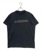 LOUIS VUITTONルイ ヴィトン）の古着「ロゴTシャツ」｜ブラック