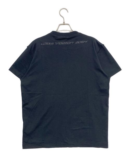 LOUIS VUITTON（ルイ ヴィトン）LOUIS VUITTON (ルイ ヴィトン) ロゴTシャツ ブラック サイズ:Mの古着・服飾アイテム