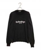 BALENCIAGAバレンシアガ）の古着「ロゴニット」｜ブラック