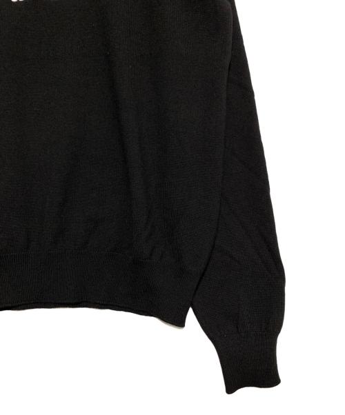 BALENCIAGA（バレンシアガ）BALENCIAGA (バレンシアガ) ロゴニット ブラック サイズ:Sの古着・服飾アイテム