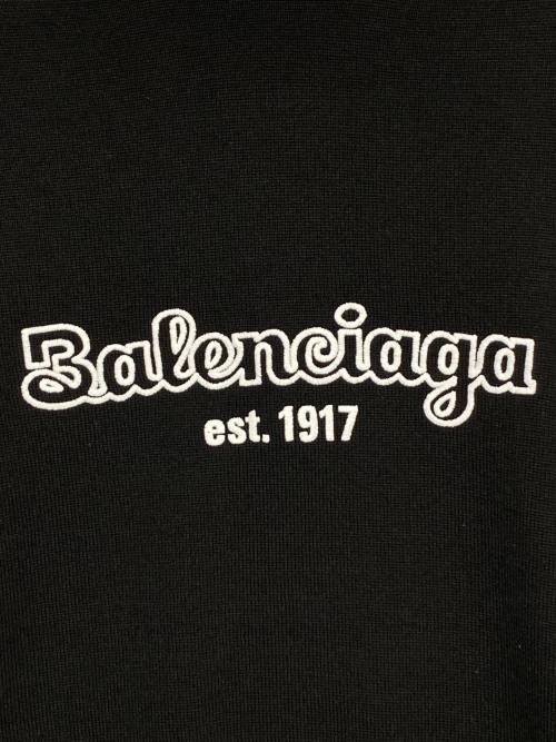 BALENCIAGA（バレンシアガ）BALENCIAGA (バレンシアガ) ロゴニット ブラック サイズ:Sの古着・服飾アイテム