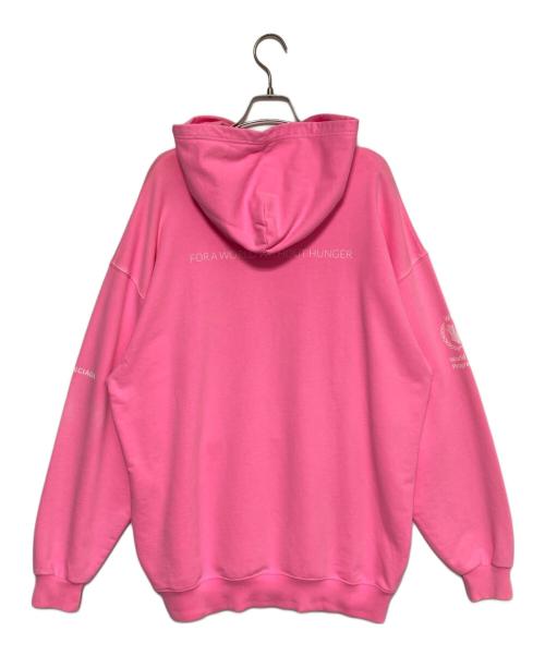BALENCIAGA（バレンシアガ）BALENCIAGA (バレンシアガ) WFPロゴパーカー ピンク サイズ:XSの古着・服飾アイテム