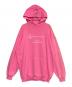 BALENCIAGA（バレンシアガ）の古着「WFPロゴパーカー」｜ピンク