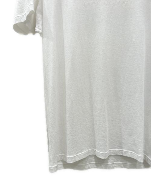 GUCCI（グッチ）GUCCI (グッチ) トーナルロゴ クルーネック Tシャツ アイボリー サイズ:Lの古着・服飾アイテム