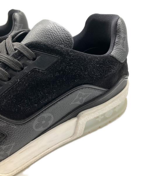 LOUIS VUITTON（ルイ ヴィトン）LOUIS VUITTON (ルイ ヴィトン) LV Trainer Sneakers 　LV トレイナー スニーカー ブラック サイズ:7　1/2の古着・服飾アイテム