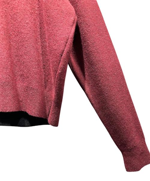 Christian Dior（クリスチャン ディオール）Christian Dior (クリスチャン ディオール) J'adiorロゴニット ワインレッド サイズ:36の古着・服飾アイテム