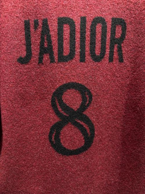 Christian Dior（クリスチャン ディオール）Christian Dior (クリスチャン ディオール) J'adiorロゴニット ワインレッド サイズ:36の古着・服飾アイテム