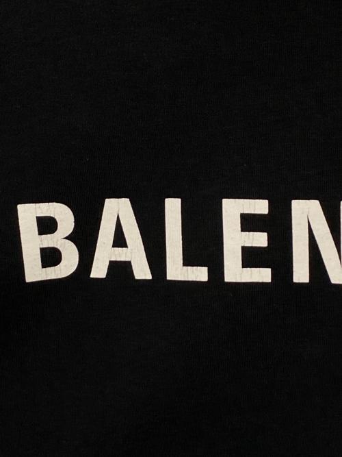 BALENCIAGA（バレンシアガ）BALENCIAGA (バレンシアガ) ロゴTシャツ ブラック サイズ:XLの古着・服飾アイテム