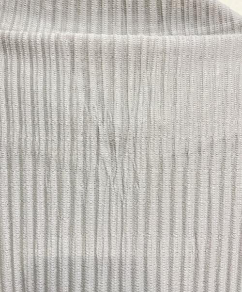 HOMME PLISSE ISSEY MIYAKE（オム プリッセ イッセイ ミヤケ）HOMME PLISSE ISSEY MIYAKE (オムプリッセ イッセイ ミヤケ) プリーツジャケット グレー サイズ:3の古着・服飾アイテム