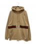 GUCCI（グッチ）の古着「ウェブストライプコットンジャージースウェットシャツ」｜ブラウン