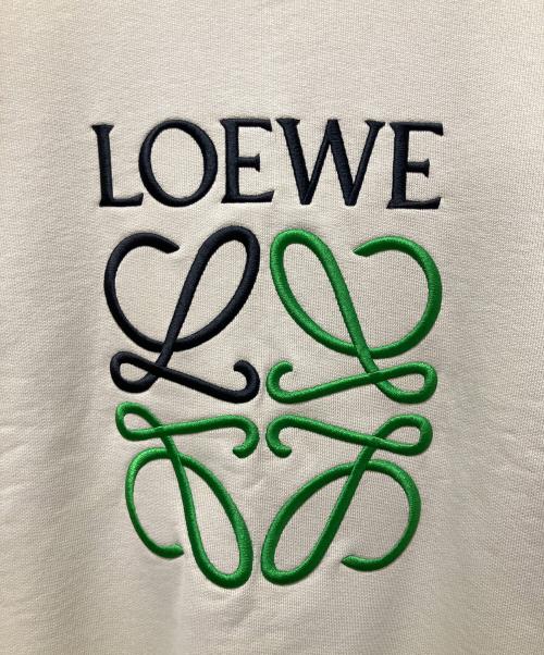 LOEWE（ロエベ）LOEWE (ロエベ) ANAGRAM SWEAT アナグラム ロゴ スウェット プルオーバー ベージュ サイズ:XSの古着・服飾アイテム