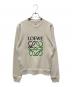 LOEWE（ロエベ）の古着「ANAGRAM SWEAT アナグラム ロゴ スウェット プルオーバー」｜ベージュ
