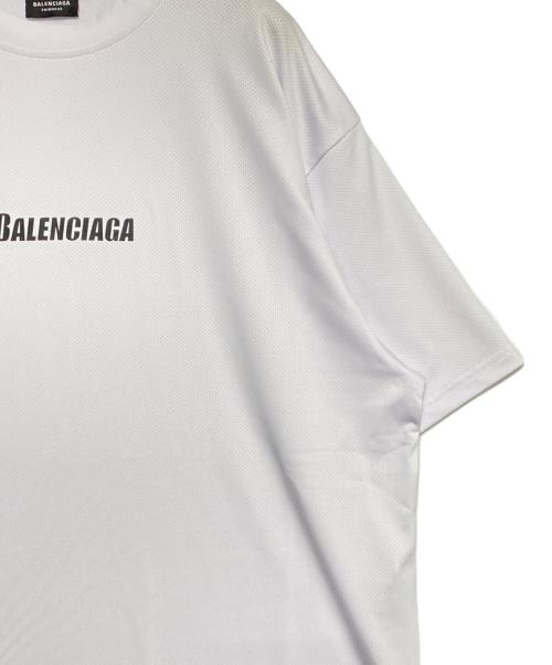 BALENCIAGA（バレンシアガ）BALENCIAGA (バレンシアガ) Technical Mesh Swim T-Shirt ホワイト サイズ:XSの古着・服飾アイテム