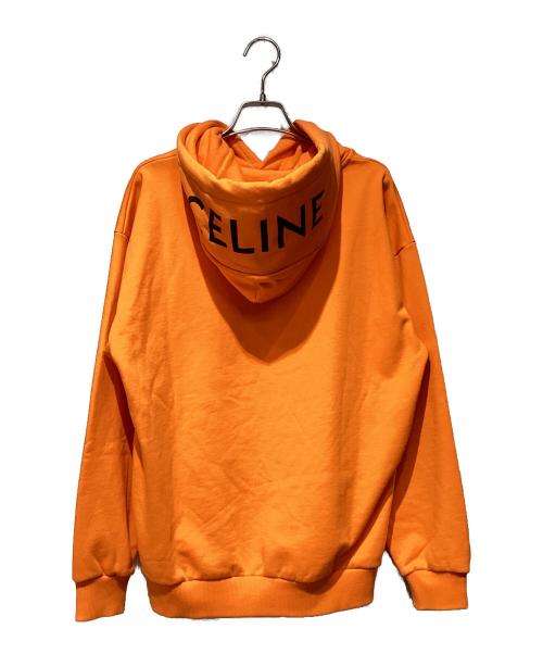 CELINE（セリーヌ）CELINE (セリーヌ) 21SS ルーズロゴパーカー オレンジ サイズ:Sの古着・服飾アイテム