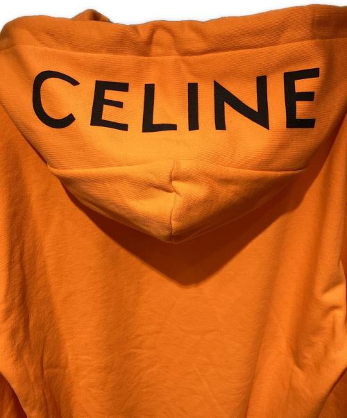 CELINE（セリーヌ）CELINE (セリーヌ) 21SS ルーズロゴパーカー オレンジ サイズ:Sの古着・服飾アイテム