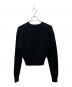 CHANEL (シャネル) P65 カシミヤ プルオーバー ロゴ ニット ブラック サイズ:36：180000円