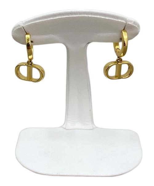 Christian Dior（クリスチャン ディオール）Christian Dior (クリスチャン ディオール) CDピアス ゴールドの古着・服飾アイテム