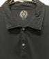 中古・古着 CHROME HEARTS (クロムハーツ) クロスボールポロシャツ ブラック サイズ:L：60000円