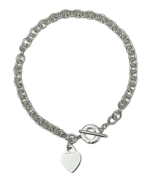 TIFFANY & Co.（ティファニー）TIFFANY & Co. (ティファニー) ハートタグ トグル チェーンネックレス シルバーの古着・服飾アイテム