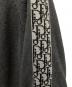 中古・古着 Christian Dior (クリスチャン ディオール) 19AW オブリーク コットン プルオーバーセーター グレー サイズ:S：77000円