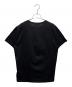 MONCLER GENIUS (モンクレール ジーニアス) フロッキーロゴTシャツ ブラック サイズ:Ｍ：30000円