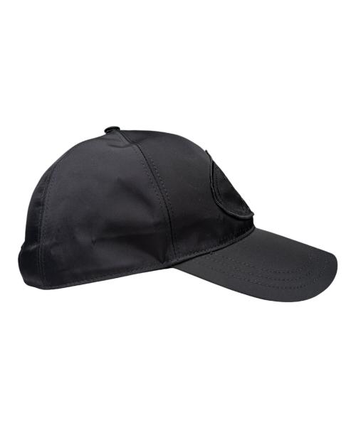 PRADA（プラダ）PRADA (プラダ) ロゴキャップ ブラック サイズ:Mの古着・服飾アイテム