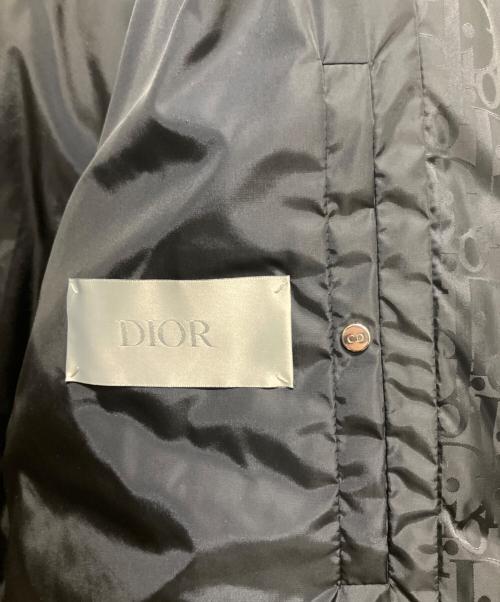 Dior（ディオール）Dior (ディオール) オブリークダウンジャケット ネイビー サイズ:50の古着・服飾アイテム