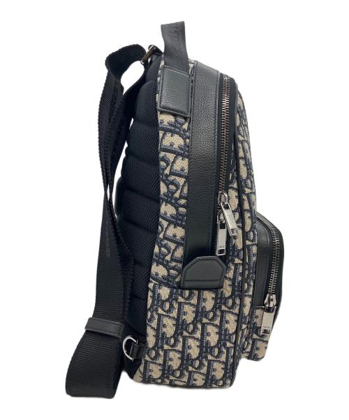 Christian Dior（クリスチャン ディオール）Christian Dior (クリスチャン ディオール) Rider ミニ スリングバッグ ネイビーの古着・服飾アイテム