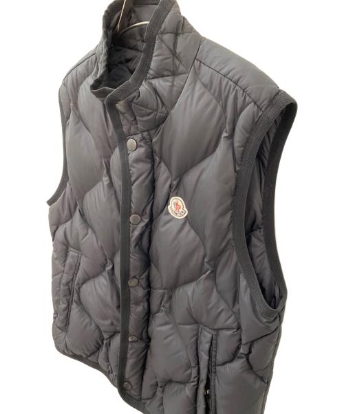MONCLER（モンクレール）MONCLER (モンクレール) CANUT/ダウンベスト ブラック サイズ:２の古着・服飾アイテム