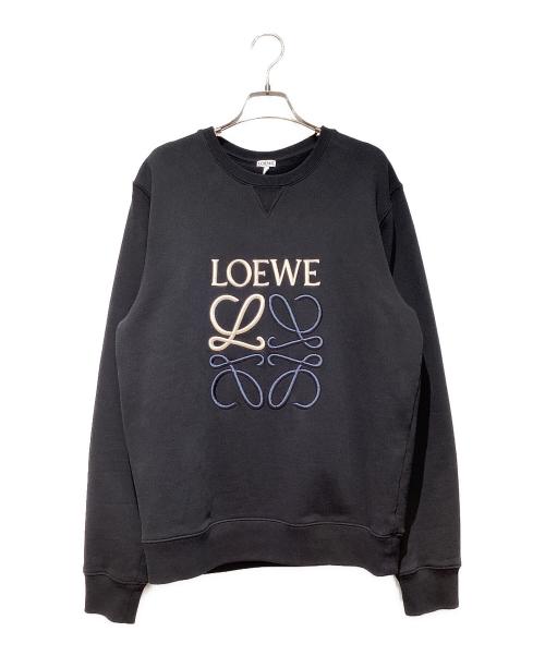LOEWE（ロエベ）LOEWE (ロエベ) アナグラムスウェット ブラック サイズ:Mの古着・服飾アイテム