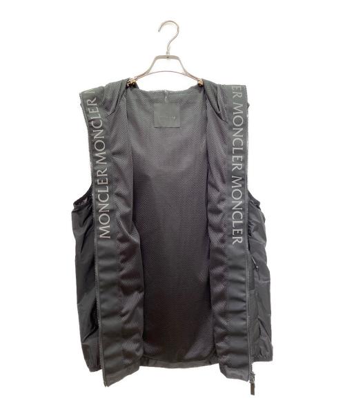 MONCLER（モンクレール）MONCLER (モンクレール) PAKITO/ナイロンベスト ブラック サイズ:4の古着・服飾アイテム