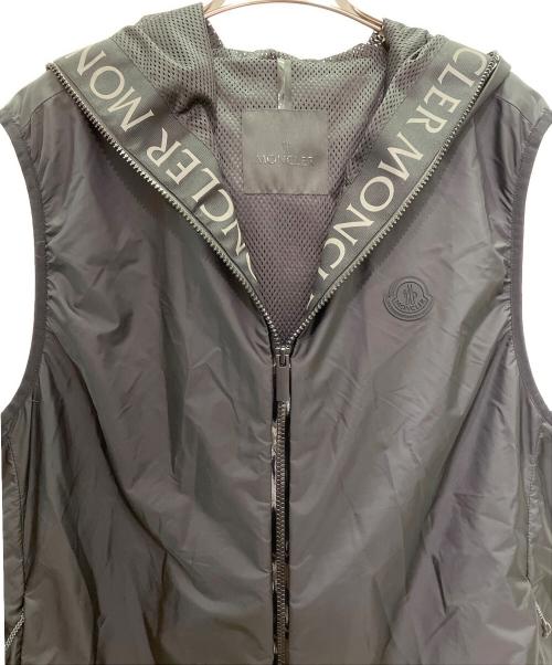 MONCLER（モンクレール）MONCLER (モンクレール) PAKITO/ナイロンベスト ブラック サイズ:4の古着・服飾アイテム