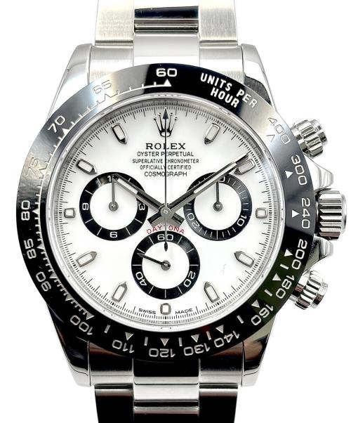 ROLEX（ロレックス）ROLEX (ロレックス) Cosmograph Daytona コスモグラフ デイトナ Ref.116500LN 白文字盤 40mm 白文字盤 サイズ:40mm/19.0cmの古着・服飾アイテム