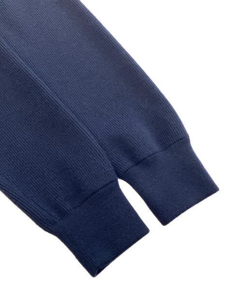 MONCLER（モンクレール）MONCLER (モンクレール) ニット切替 ナイロンジャケット ネイビー サイズ:Ｌの古着・服飾アイテム