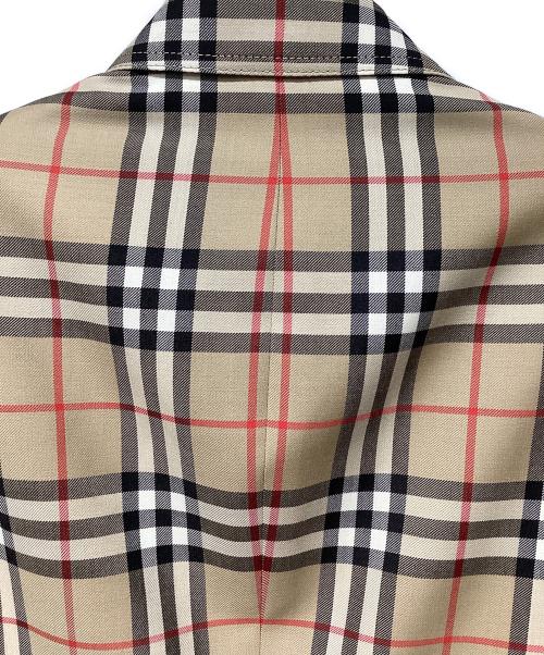 BURBERRY（バーバリー）BURBERRY (バーバリー) ノバチェックジャケット ベージュ サイズ:46の古着・服飾アイテム